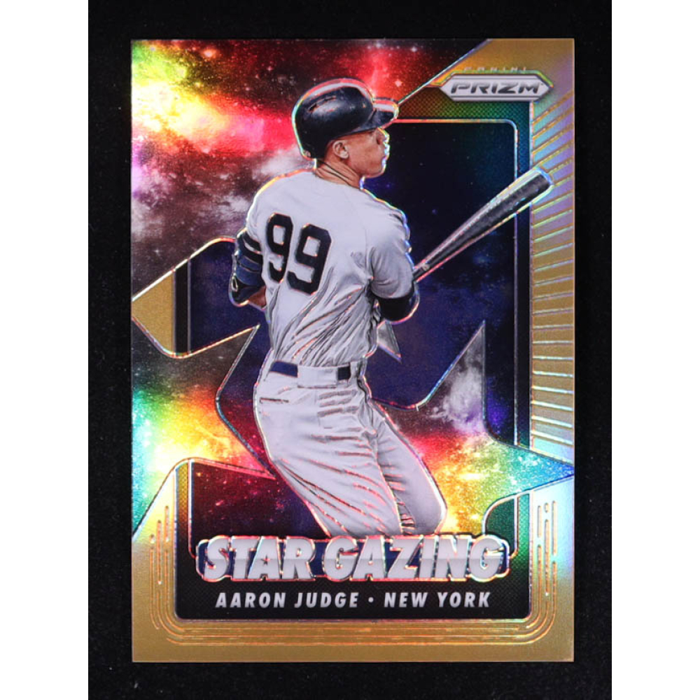Aaron Judge 2020 Panini Prizm Star Gazing Prizms Neon Orange #SG9 #030/100 at PristineAuction.com Aaron Judge 2020 Panini Prizm Star Gazing Prizms Neon Orange #SG9 #030/100 at PristineAuction.com