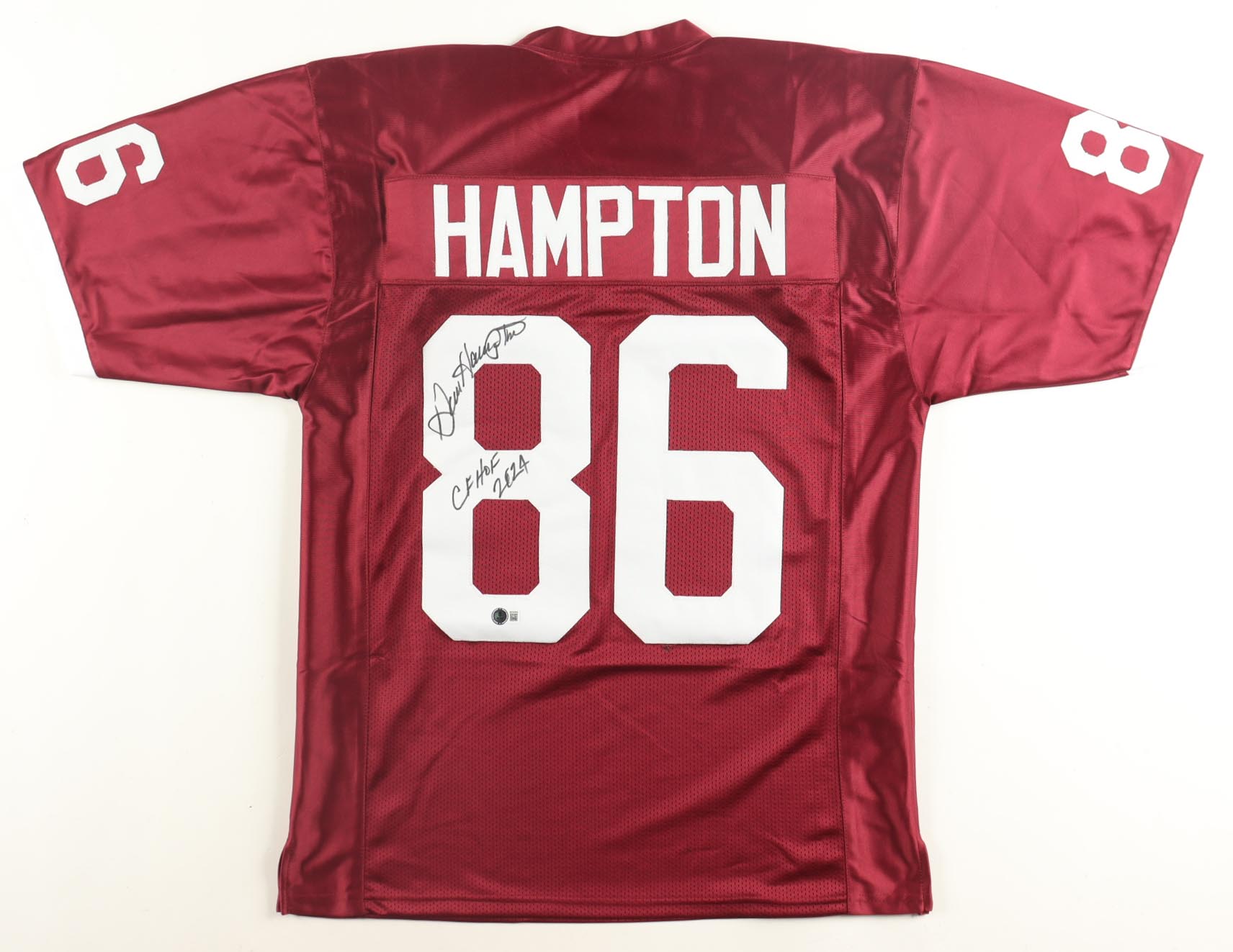 Dan Hampton Signed Jersey Inscribed "CFHOF 2024" (Beckett) at PristineAuction.com Dan Hampton Signed Jersey Inscribed "CFHOF 2024" (Beckett) at PristineAuction.com