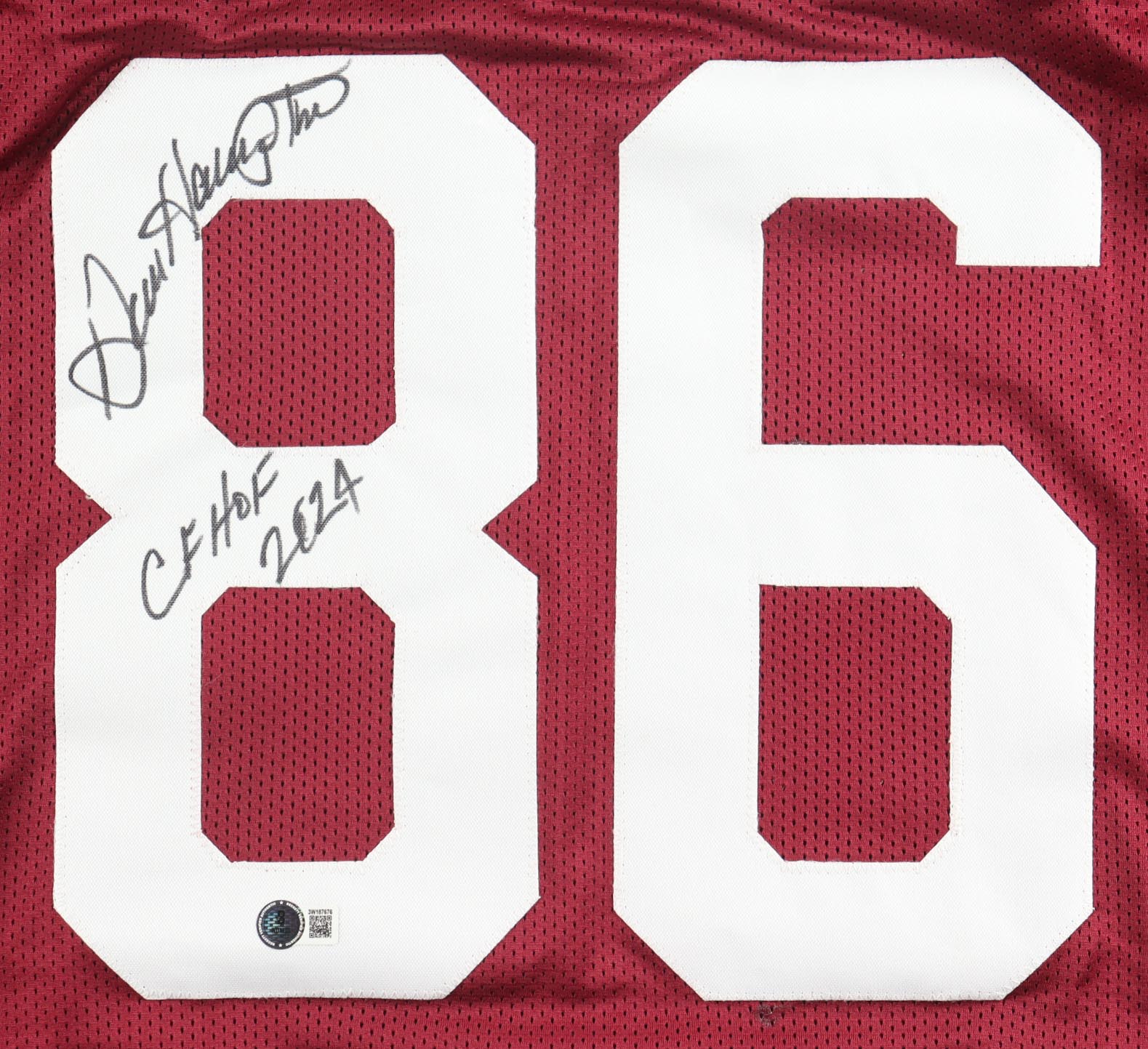 Dan Hampton Signed Jersey Inscribed "CFHOF 2024" (Beckett) at PristineAuction.com Dan Hampton Signed Jersey Inscribed "CFHOF 2024" (Beckett) at PristineAuction.com