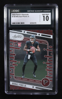 Michael Penix Jr. 2024 Absolute #108 RC (CGC 10) at PristineAuction.com