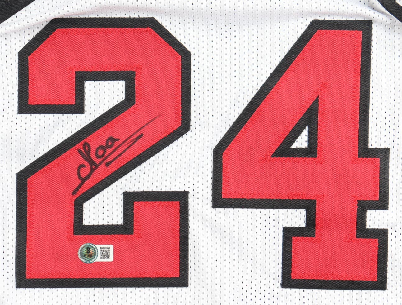 Noa Essengue Signed Jersey (Beckett) at PristineAuction.com Noa Essengue Signed Jersey (Beckett) at PristineAuction.com