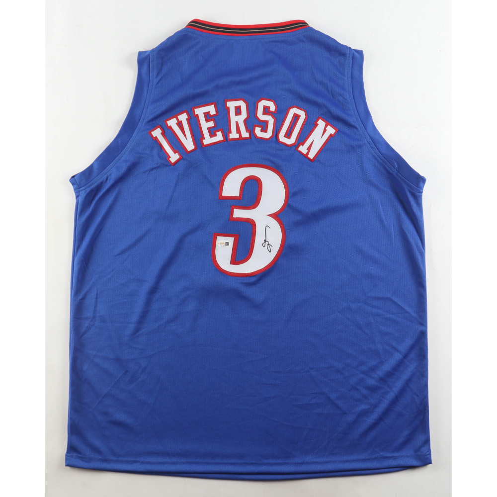 Allen Iverson Signed Jersey (JSA) at PristineAuction.com