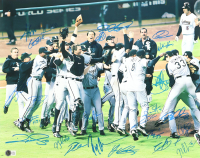 2005 White Sox 16x20 Photo Team-Signed By (23) with Ozzie Guillen, Frank Thomas, Luis Vizcaino, Paul Konerko (Beckett) at PristineAuction.com