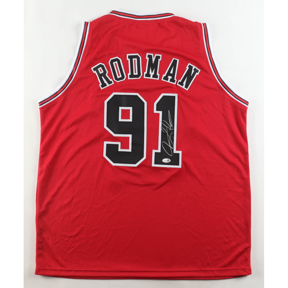 Dennis Rodman Signed Jersey (JSA) at PristineAuction.com