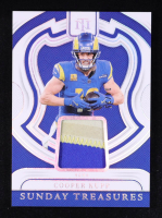 Cooper Kupp 2024 Panini National Treasures Sunday Treasures Prime Holo Silver #17 #14/25 at PristineAuction.com