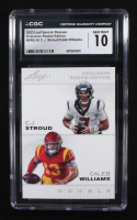 CJ Stroud / Caleb Williams 2023 Leaf Special Release Exclusive Rookie Edition #ERE02 RC (CGC 10) at PristineAuction.com