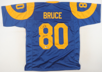 Isaac Bruce Signed Jersey Inscribed "HOF 20" (Beckett) at PristineAuction.com