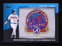 Chipper Jones 2010 Topps Commemorative Patch #MCP37 at PristineAuction.com
