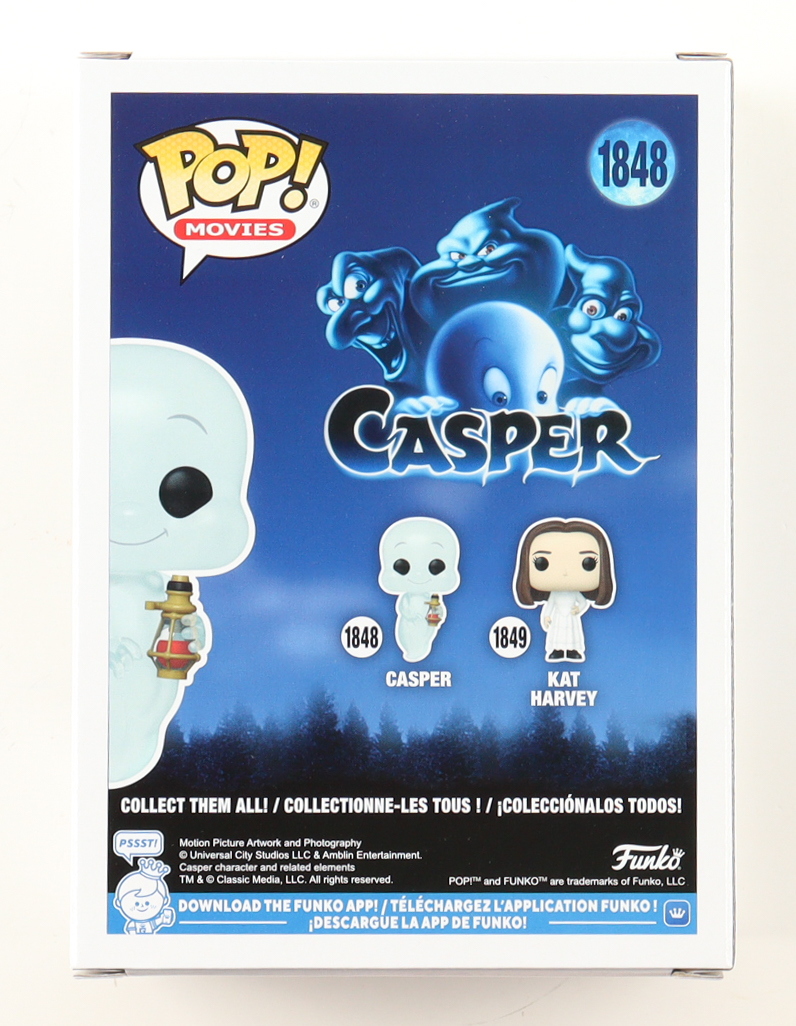 Devon Sawa Signed "Casper" #1848 Casper Funko Pop! Vinyl Figure Inscribed "Casper" (Beckett) at PristineAuction.com Devon Sawa Signed "Casper" #1848 Casper Funko Pop! Vinyl Figure Inscribed "Casper" (Beckett) at PristineAuction.com