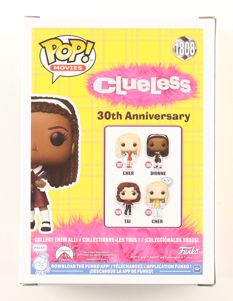 Stacey Dash Signed "Clueless" #1808 Dionne Funko Pop! Vinyl Figure (Beckett) at PristineAuction.com Stacey Dash Signed "Clueless" #1808 Dionne Funko Pop! Vinyl Figure (Beckett) at PristineAuction.com