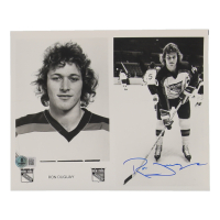 Ron Duguay Signed Rangers 8x10 Photo (Beckett) at PristineAuction.com