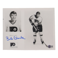 Bob Clarke Signed Flyers 8x10 Photo (Beckett) at PristineAuction.com