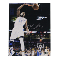 Kevin Durant Signed Thunder 11x14 Photo (Beckett) at PristineAuction.com