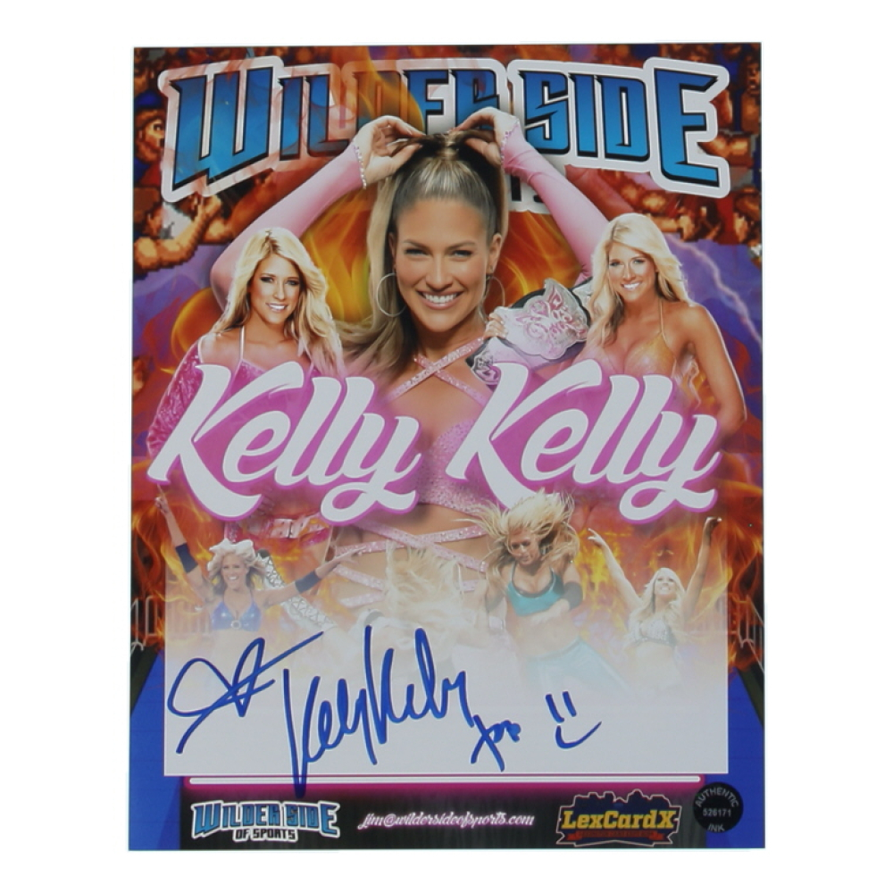 Kelly Kelly Signed 8x10 Photo Inscribed "XOX" (Authentic Ink) at PristineAuction.com Kelly Kelly Signed 8x10 Photo Inscribed "XOX" (Authentic Ink) at PristineAuction.com
