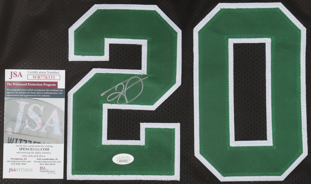 JD Davison Signed Jersey (JSA) at PristineAuction.com JD Davison Signed Jersey (JSA) at PristineAuction.com