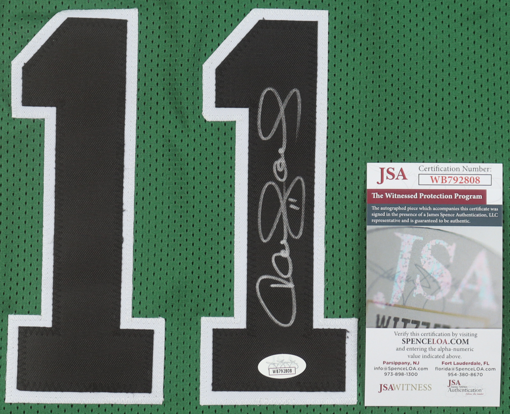 Dana Barros Signed Jersey (JSA) at PristineAuction.com Dana Barros Signed Jersey (JSA) at PristineAuction.com