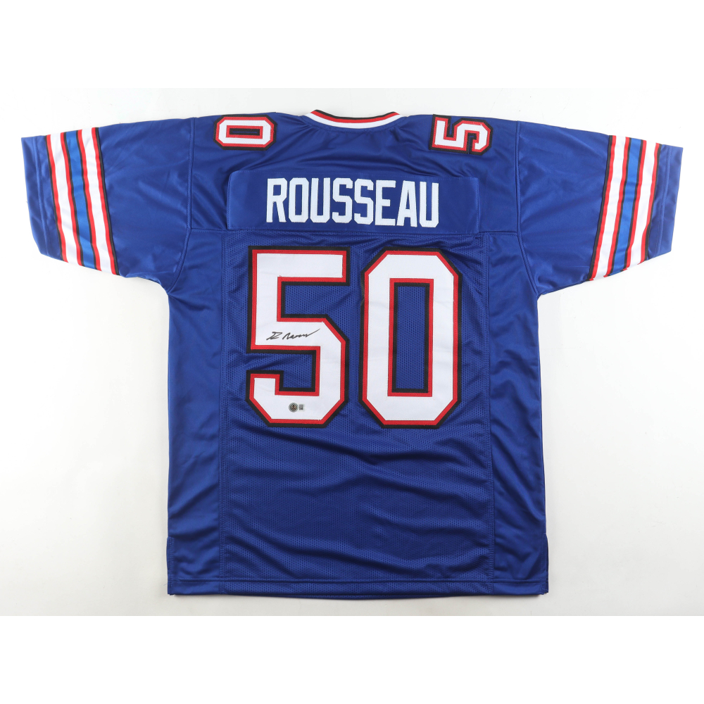 Gregory Rousseau Signed Jersey (Beckett) at PristineAuction.com