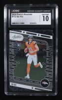 Bo Nix 2024 Absolute #112 RC (CGC 10) at PristineAuction.com