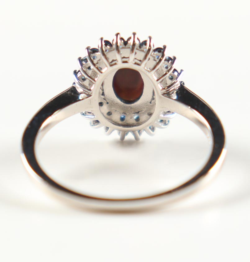 New 1.95 CTW Black Opal & Sapphire Ring | Estimated Retail Value: $1,575 (UGL) at PristineAuction.com New 1.95 CTW Black Opal & Sapphire Ring | Estimated Retail Value: $1,575 (UGL) at PristineAuction.com