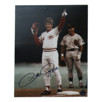 Pete Rose Signed Reds 8x10 Photo (Authentic Ink) at PristineAuction.com