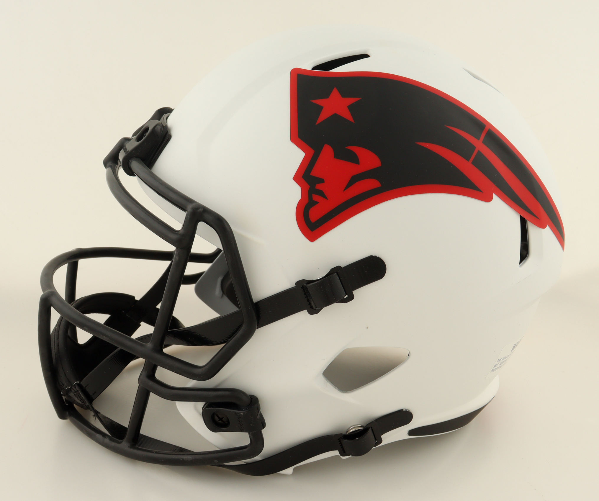 Mac Jones Signed Patriots Full-Size Lunar Eclipse Alternate Speed Helmet (Beckett) at PristineAuction.com Mac Jones Signed Patriots Full-Size Lunar Eclipse Alternate Speed Helmet (Beckett) at PristineAuction.com