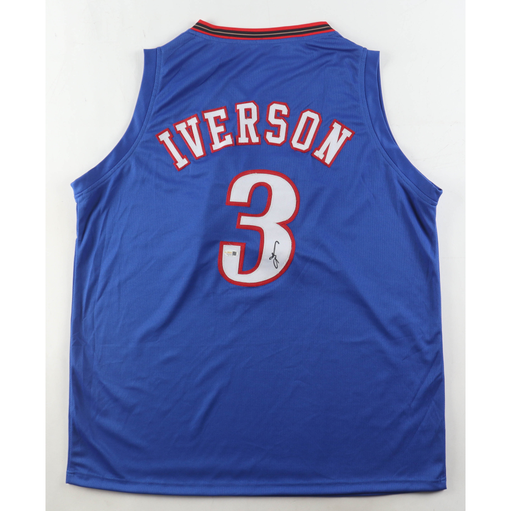 Allen Iverson Signed Jersey (JSA) at PristineAuction.com