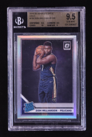 Zion Williamson 2019-20 Donruss Panini Optic RR #158 RC (BGS 9.5) at PristineAuction.com