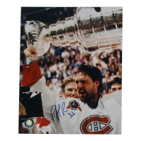 Patrick Roy Signed Canadiens 8x10 Photo (Stevie Y) at PristineAuction.com