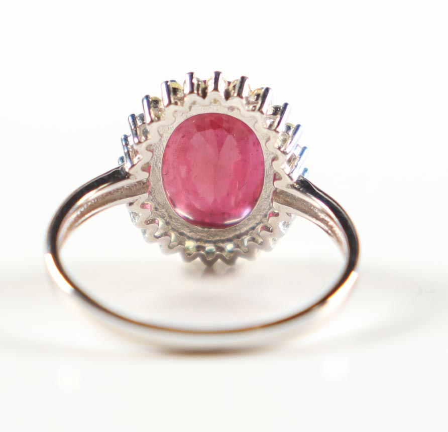 New 5.70 CTW Ruby & Sapphire Ring | Estimated Retail Value: $2,350 (UGL) at PristineAuction.com New 5.70 CTW Ruby & Sapphire Ring | Estimated Retail Value: $2,350 (UGL) at PristineAuction.com