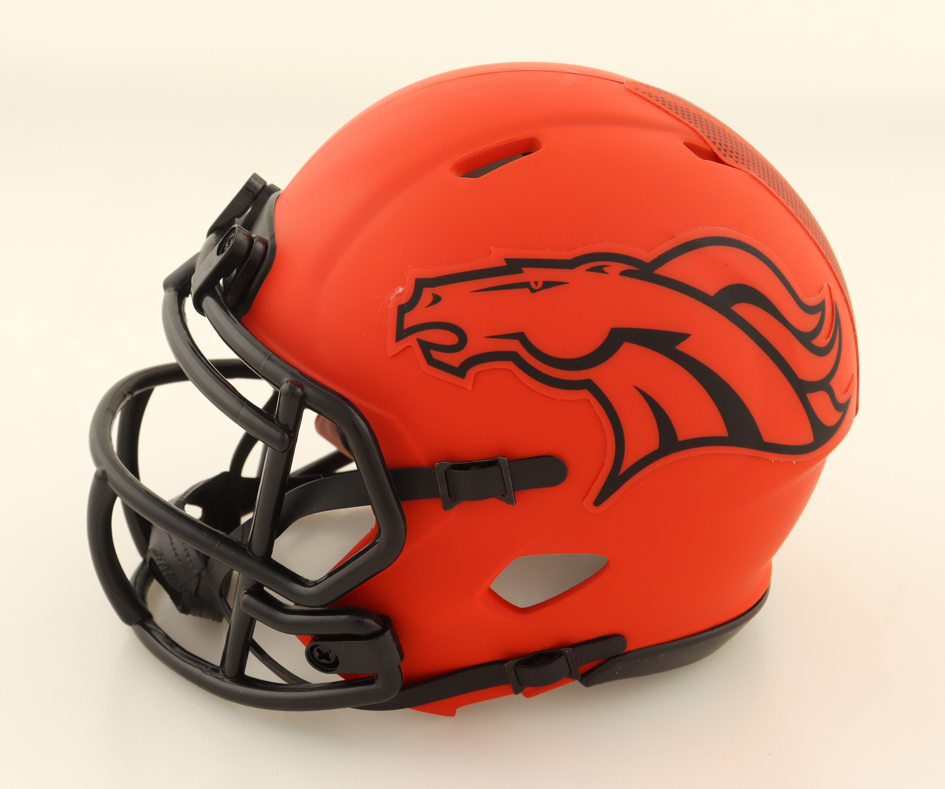 Patrick Surtain II Signed Broncos Rave Alternate Speed Mini Helmet (Beckett) at PristineAuction.com Patrick Surtain II Signed Broncos Rave Alternate Speed Mini Helmet (Beckett) at PristineAuction.com