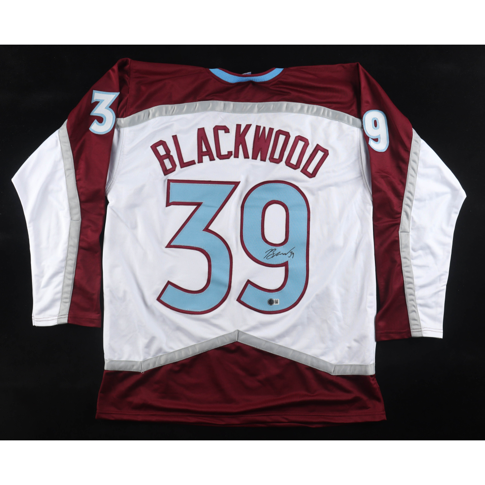 Mackenzie Blackwood Signed Jersey (Beckett) at PristineAuction.com