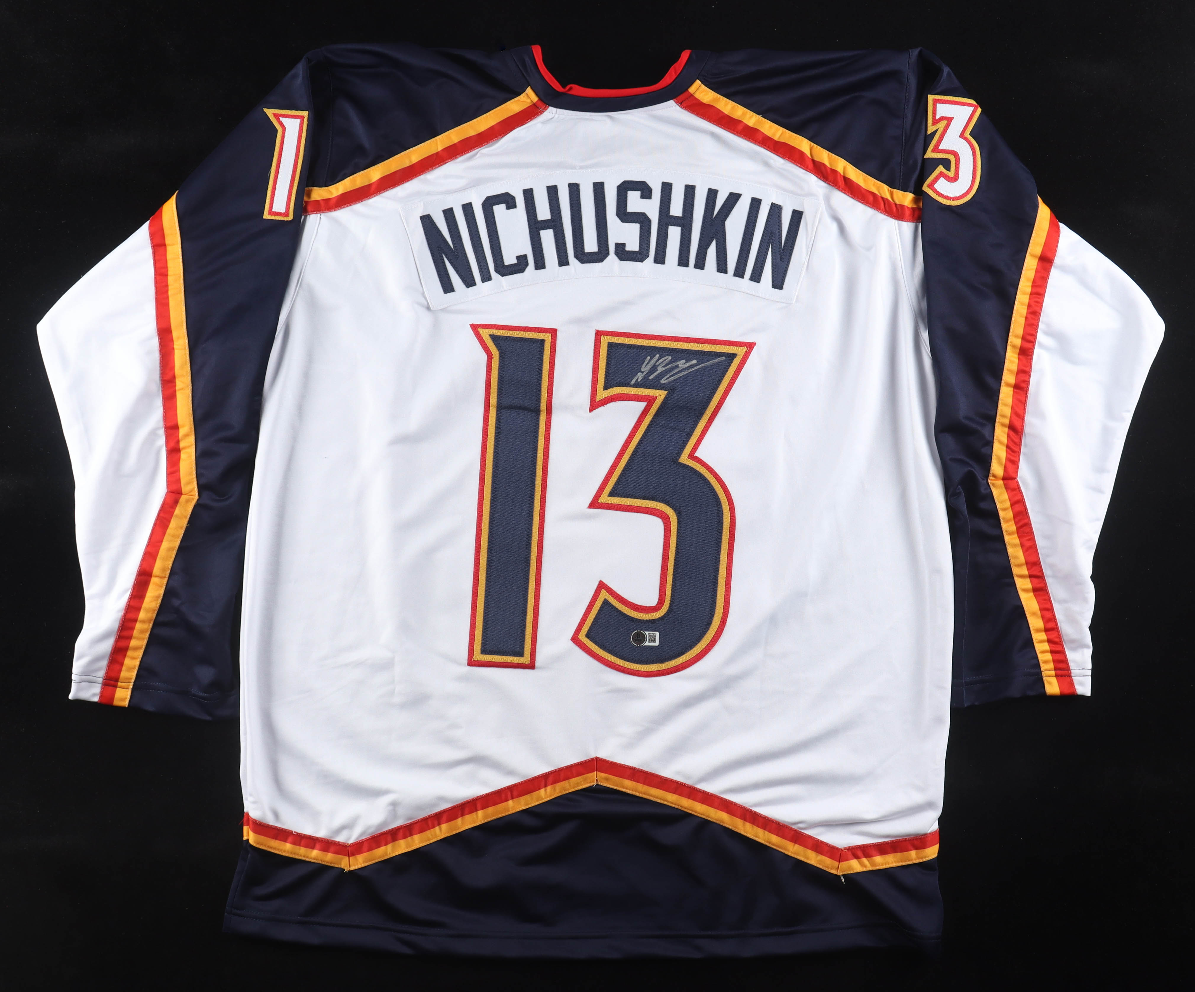 Valeri Nichushkin Signed Jersey (Beckett) at PristineAuction.com Valeri Nichushkin Signed Jersey (Beckett) at PristineAuction.com