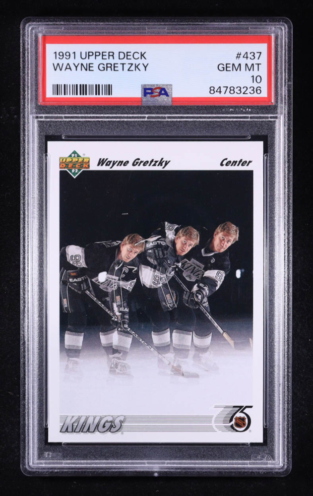 Wayne Gretzky 1991-92 Upper Deck #437 (PSA 10)