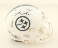 Pat Freiermuth Signed Steelers Salute To Service Alternate Speed Mini Helmet (Beckett) at PristineAuction.com