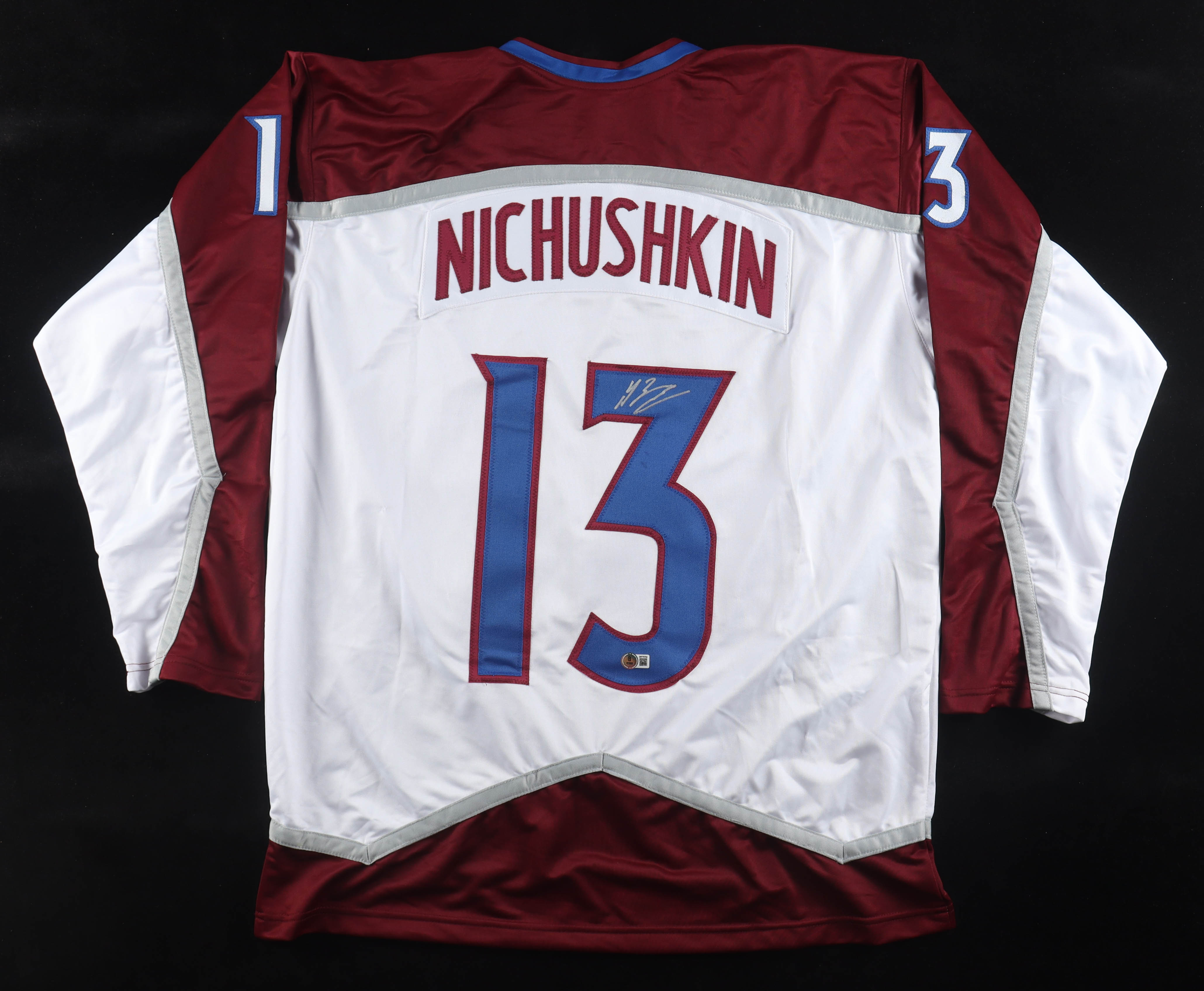 Valeri Nichushkin Signed Jersey (Beckett) at PristineAuction.com Valeri Nichushkin Signed Jersey (Beckett) at PristineAuction.com