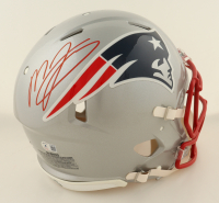 Mac Jones Signed Patriots Full-Size Speed Helmet (Beckett) at PristineAuction.com