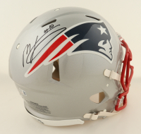 Mac Jones Signed Patriots Full-Size Speed Helmet (Beckett) at PristineAuction.com