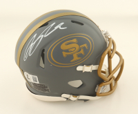 Ricky Pearsall Signed 49ers Slate Alternate Speed Mini Helmet (Beckett) at PristineAuction.com