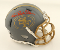 Tom Rathman Signed 49ers Slate Alternate Speed Mini Helmet (Beckett) at PristineAuction.com