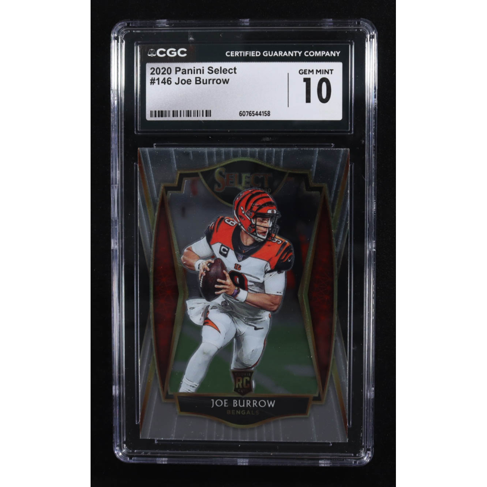 Joe Burrow 2020 Select #146 RC (CGC 10) at PristineAuction.com