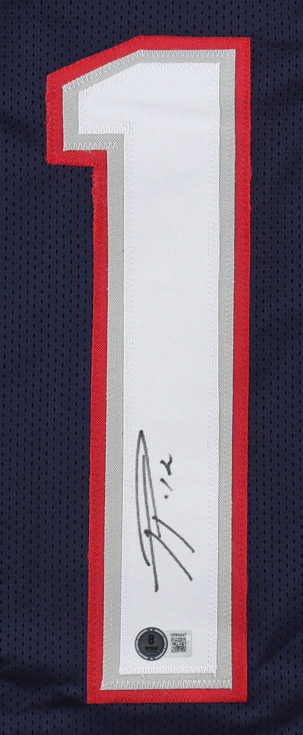 Ja'Lynn Polk Signed Jersey (Beckett) at PristineAuction.com Ja'Lynn Polk Signed Jersey (Beckett) at PristineAuction.com