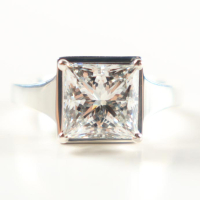 New 3.77 Carats Lab Grown Diamond Ring G, VS2 | Estimated Retail Value: $6,000 (UGL & IGI) at PristineAuction.com