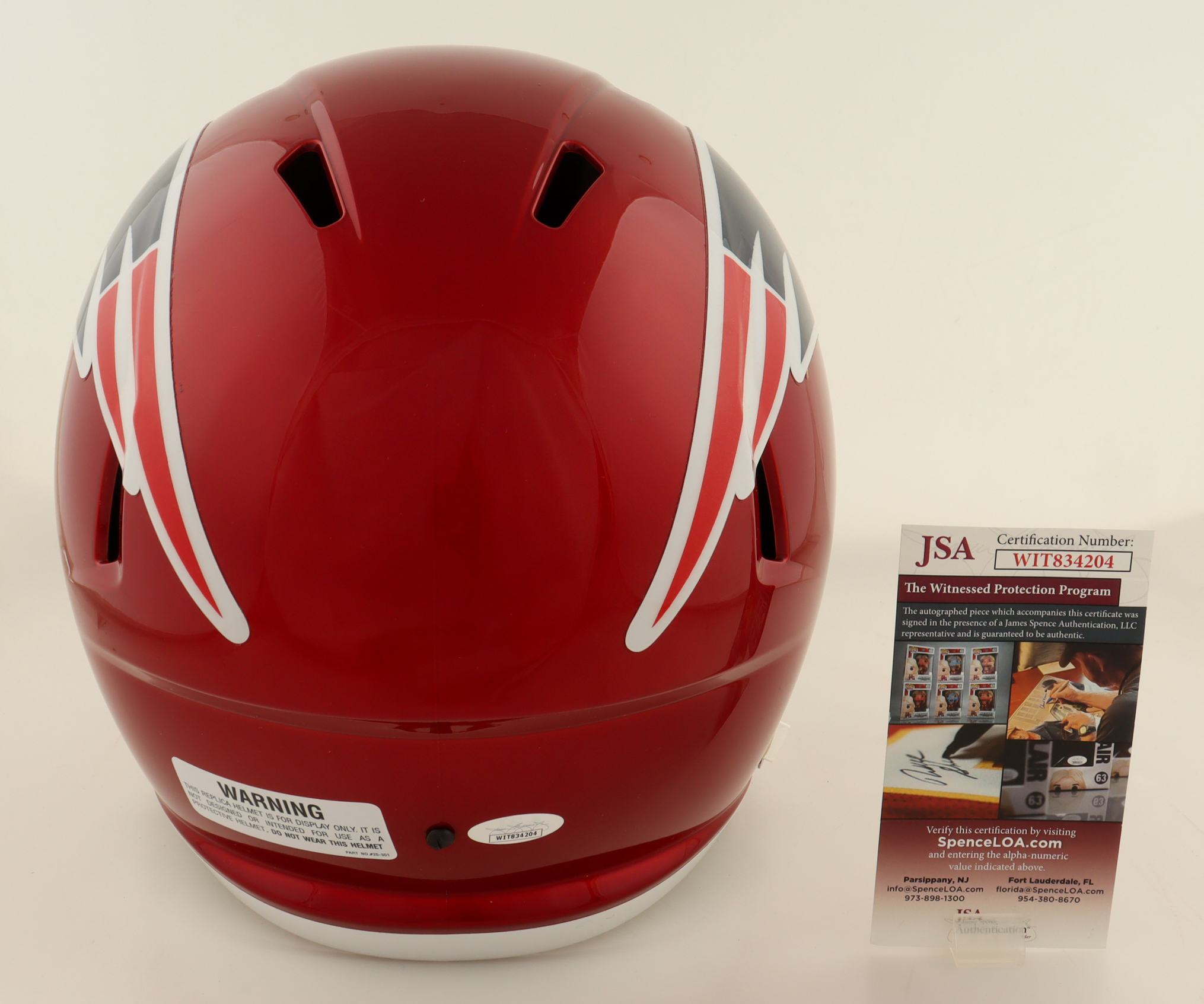 Damien Harris Signed Patriots Full-Size Flash Alternate Speed Helmet (JSA) at PristineAuction.com Damien Harris Signed Patriots Full-Size Flash Alternate Speed Helmet (JSA) at PristineAuction.com
