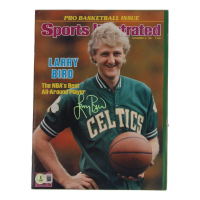 Larry Bird Signed 1981 Sports Illustrated Magazine (Beckett) at PristineAuction.com