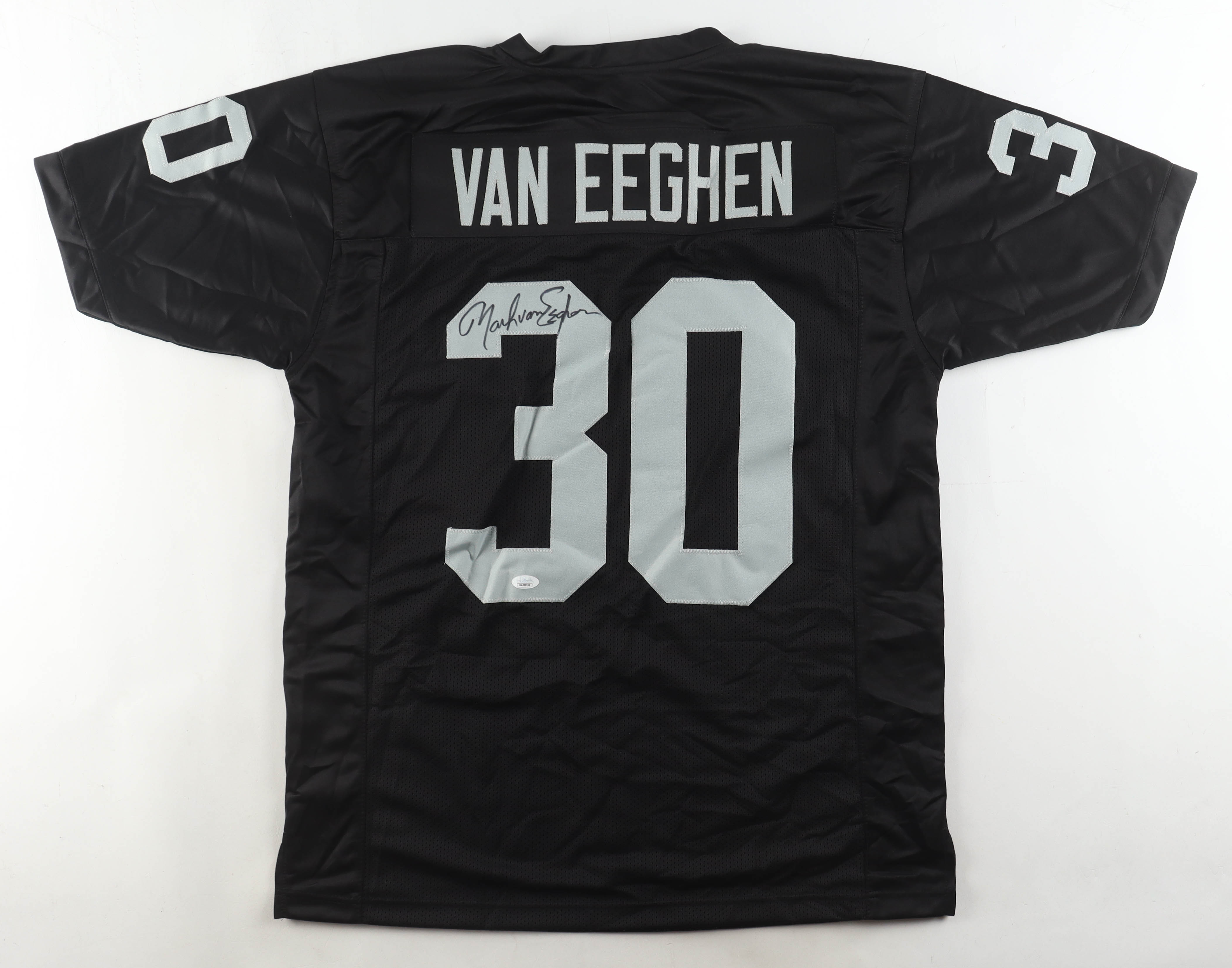 Mark Van Eeghen Signed Jersey (JSA) at PristineAuction.com Mark Van Eeghen Signed Jersey (JSA) at PristineAuction.com