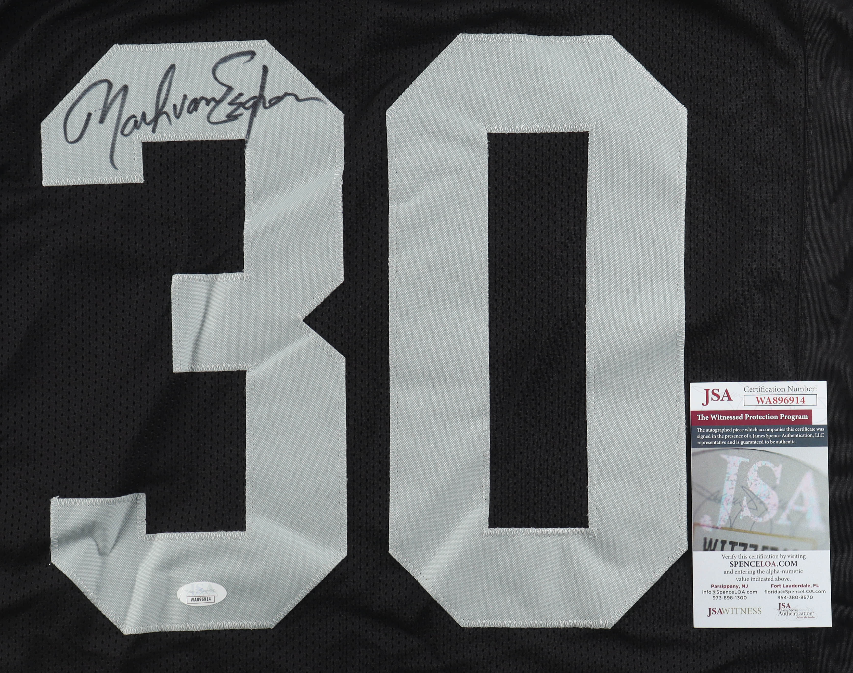 Mark Van Eeghen Signed Jersey (JSA) at PristineAuction.com Mark Van Eeghen Signed Jersey (JSA) at PristineAuction.com