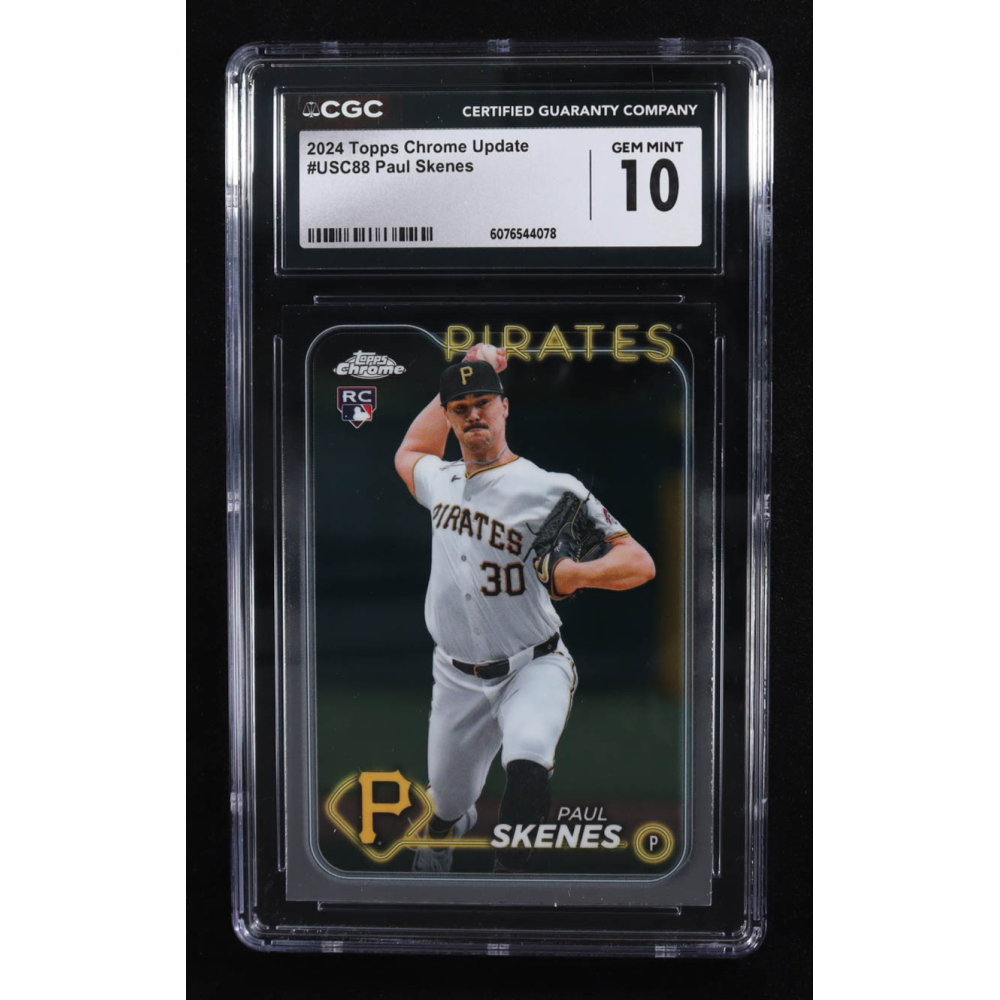 Paul Skenes 2024 Topps Chrome Update #USC88 RC (CGC 10) at PristineAuction.com
