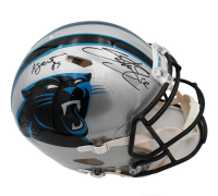 Steve Smith Sr. Signed Panthers Full-Size Authentic On-Field Speed Helmet Inscribed "Agent 89" (Radtke) at PristineAuction.com