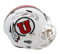 Steve Smith Sr. Signed Utah Utes Full-Size Speed Helmet (Radtke) at PristineAuction.com