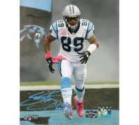Steve Smith Sr. Signed Panthers 8x10 Inscribed "Agent 89" (Radtke) at PristineAuction.com